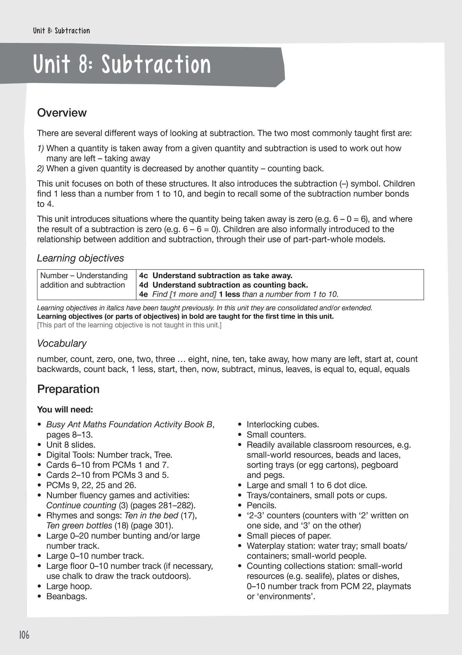 Busy Ant Maths 2nd Edition - Teacher's Guide Foundation - Image 3