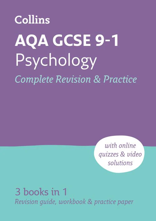 Collins GCSE Grade 9-1 Revision - AQA GCSE 9-1 Psychology Complete Revision and Practice: Ideal for the 2026 and 2027 exams includes online edition, quizzes and video solutions (Second edition)