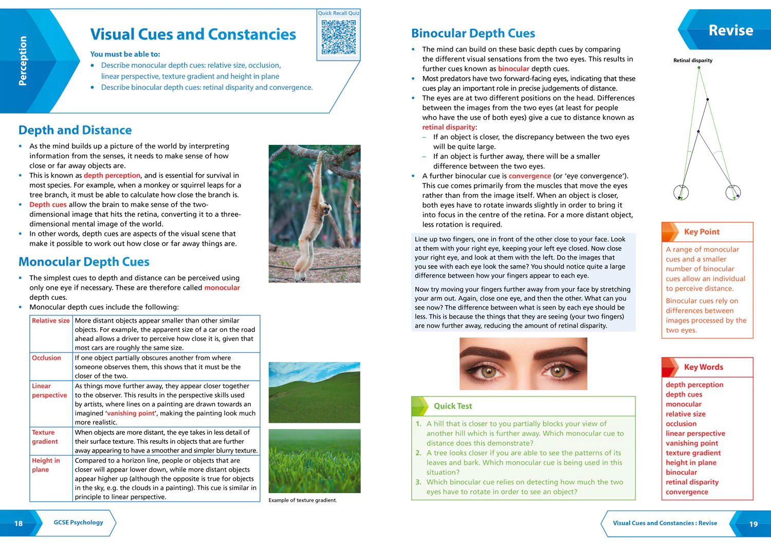 Collins GCSE Grade 9-1 Revision - AQA GCSE 9-1 Psychology Complete Revision and Practice: Ideal for the 2026 and 2027 exams includes online edition, quizzes and video solutions (Second edition) - Image 3