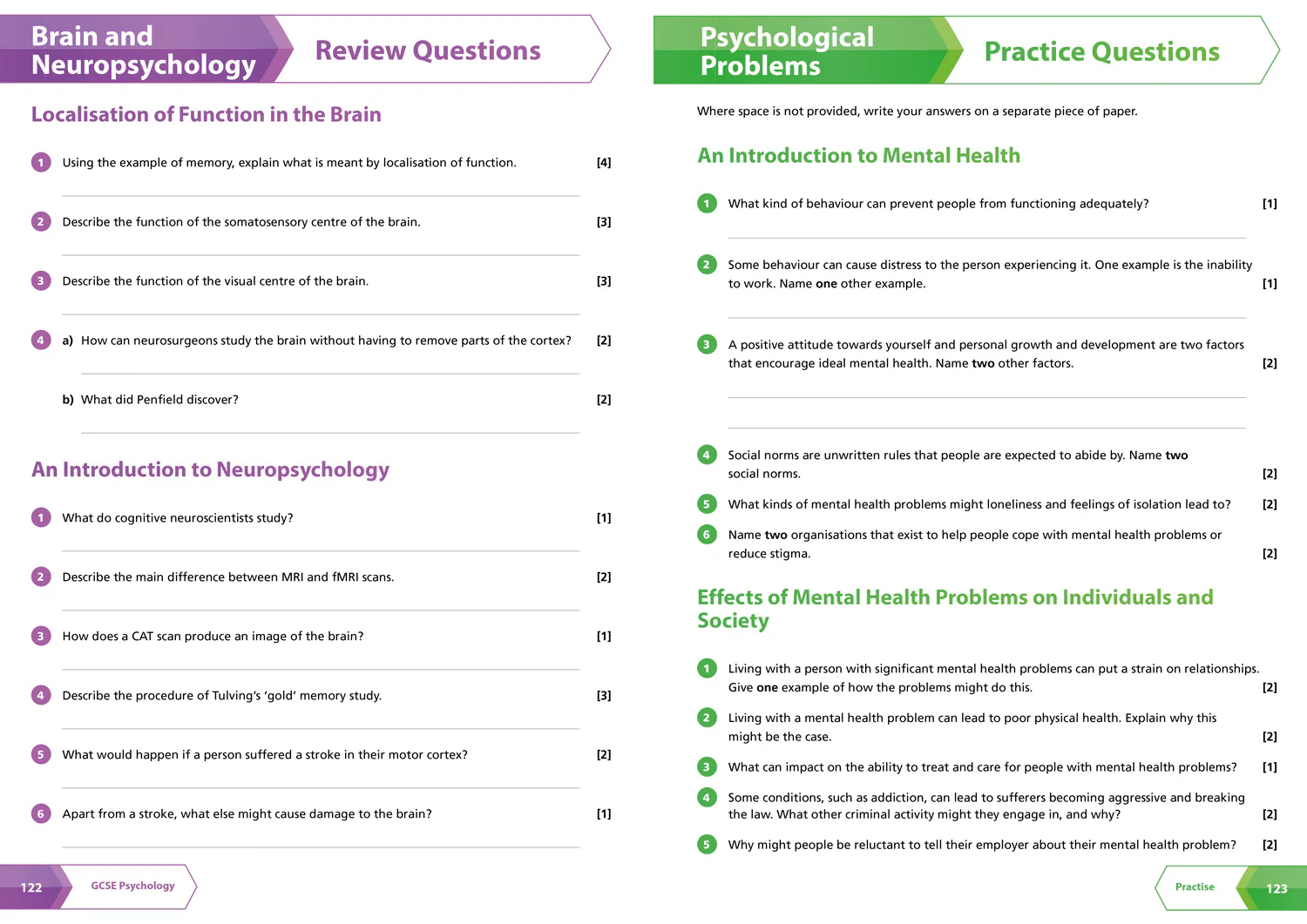 Collins GCSE Grade 9-1 Revision - AQA GCSE 9-1 Psychology Complete Revision and Practice: Ideal for the 2026 and 2027 exams includes online edition, quizzes and video solutions (Second edition) - Image 4