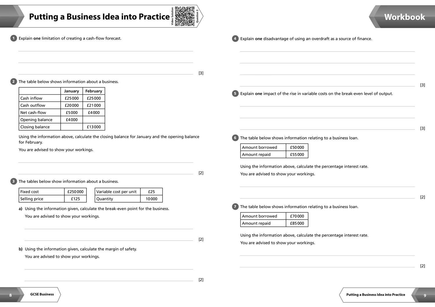Collins GCSE Grade 9-1 Revision - Edexcel GCSE 9-1 Business Workbook: Ideal for the 2026 and 2027 exams (Second edition) - Image 3