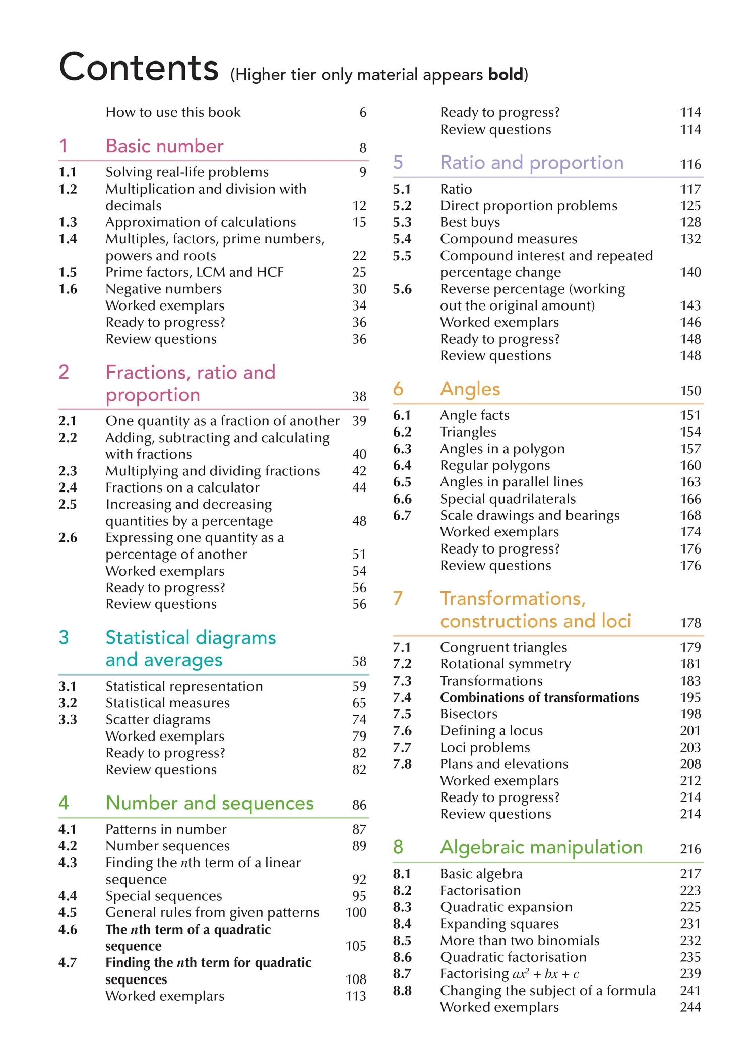 Collins GCSE Maths - GCSE Maths Edexcel Higher Student Book: (Fifth edition) - Image 8