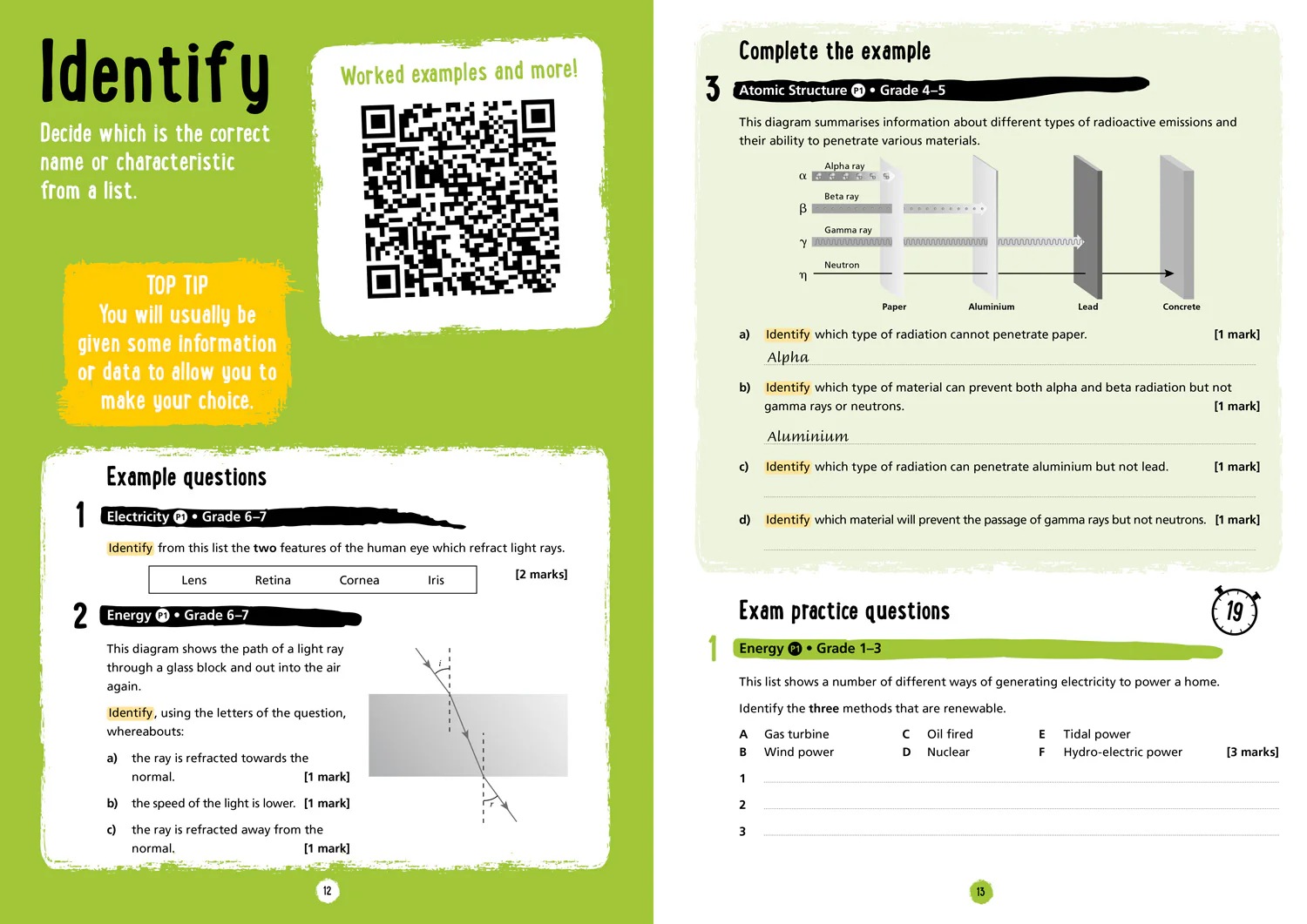 Collins GCSE Grade 9-1 Revision - AQA GCSE 9-1 Physics Exam Skills and Practice: Ideal for the 2026 and 2027 exams includes video support - Image 3