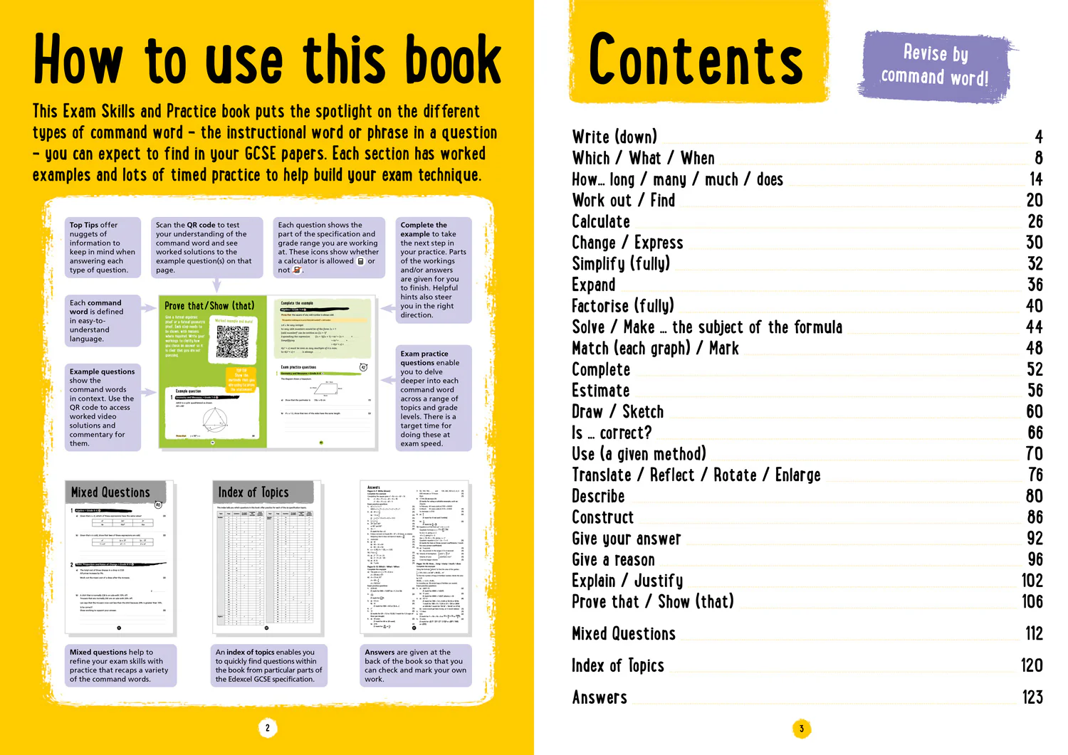Collins GCSE Grade 9-1 Revision - Edexcel GCSE 9-1 Maths Higher Exam Skills and Practice: Ideal for the 2026 and 2027 exams includes video support - Image 2