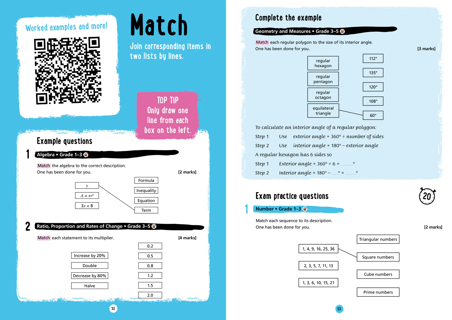 Collins GCSE Grade 9-1 Revision - AQA GCSE 9-1 Maths Foundation Exam Skills and Practice: Ideal for the 2026 and 2027 exams includes video support - Image 4
