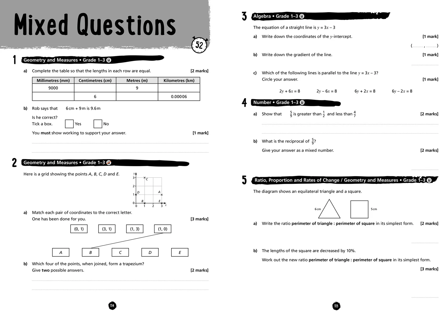 Collins GCSE Grade 9-1 Revision - AQA GCSE 9-1 Maths Foundation Exam Skills and Practice: Ideal for the 2026 and 2027 exams includes video support - Image 5