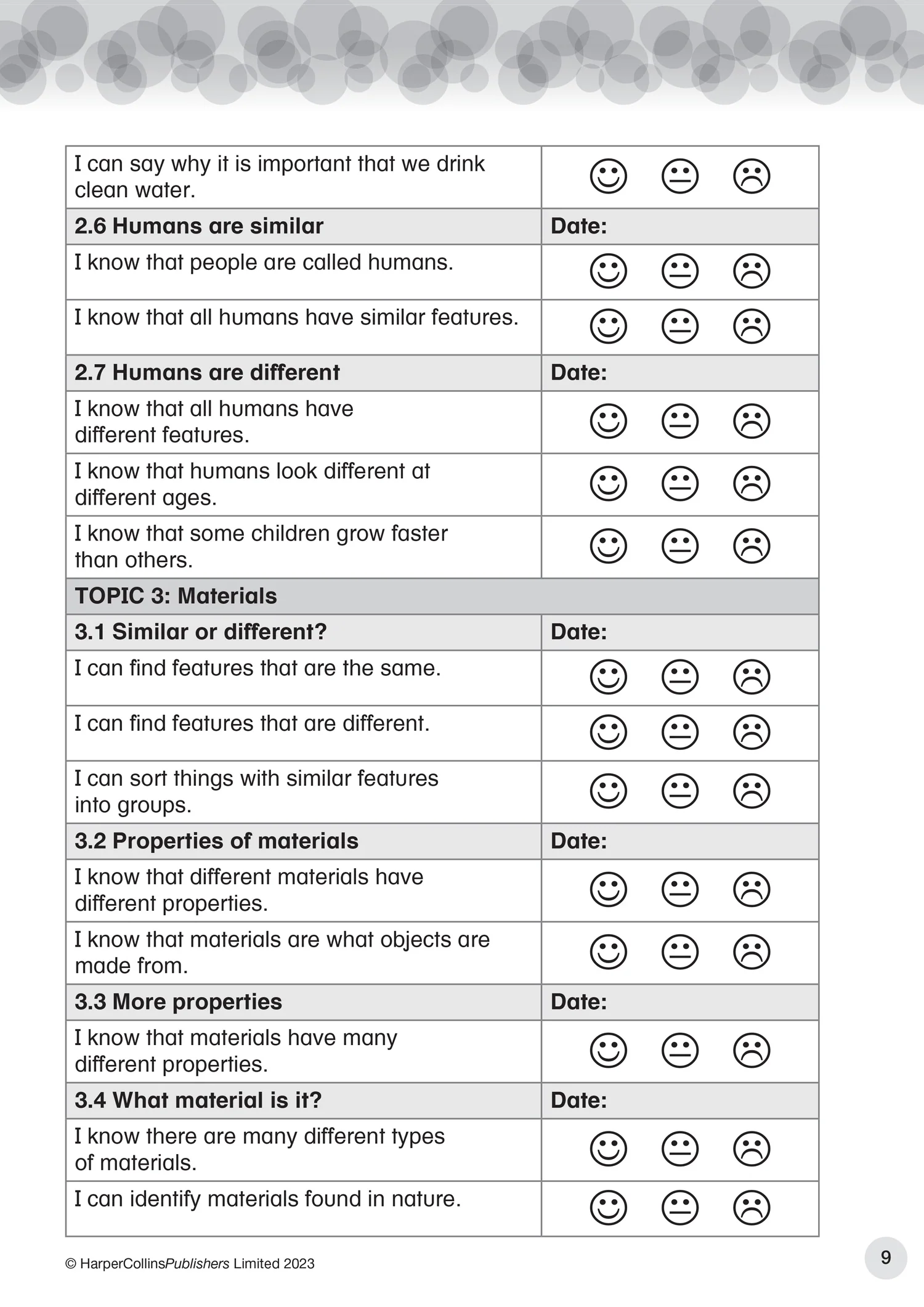 Collins International Primary Science - International Primary Science Progress Book Teacher Pack: Stage 1: (First edition) - Image 2