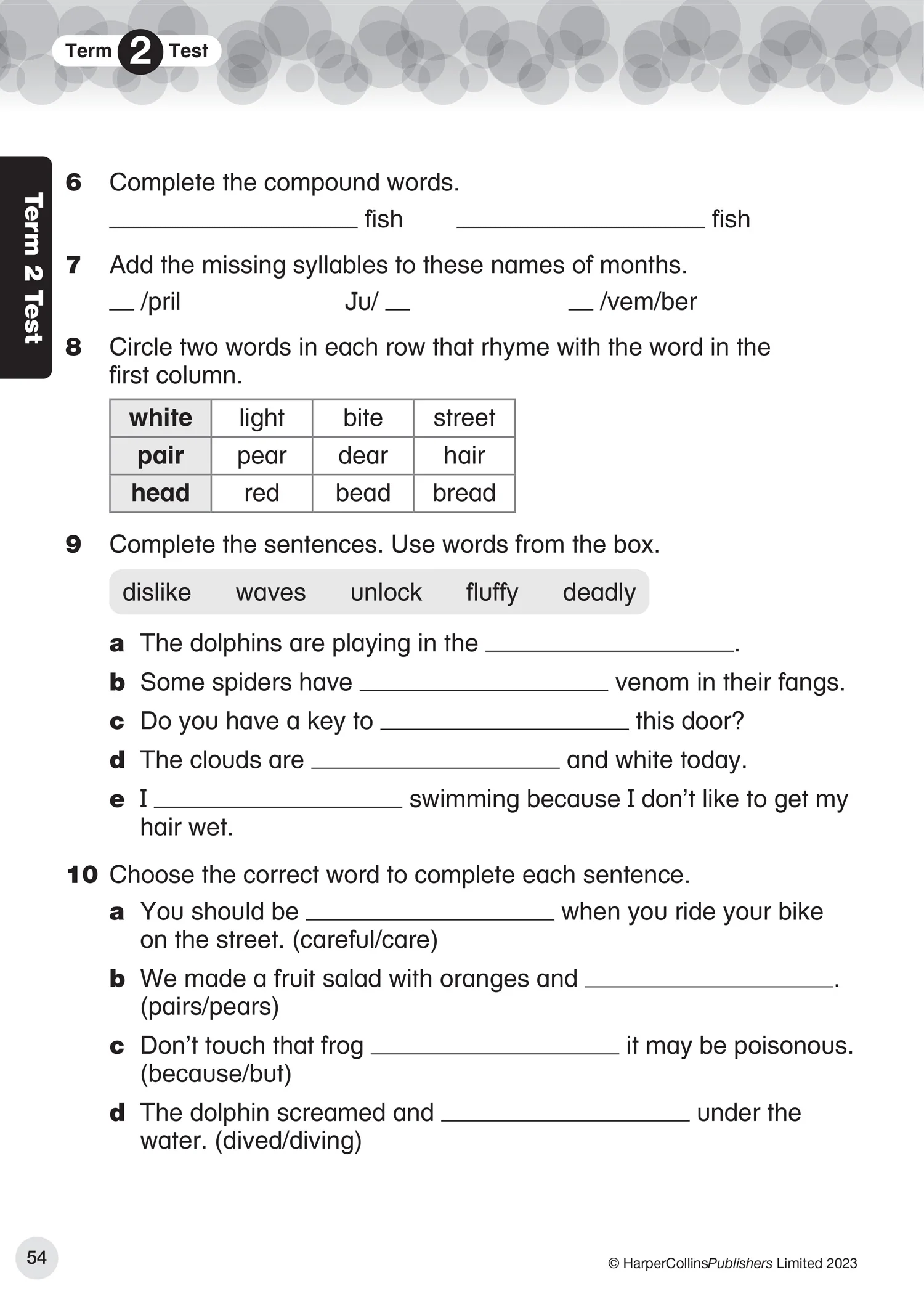 Collins International Primary English - International Primary English Progress Book Teacher Pack: Stage 2: (First edition) - Image 5