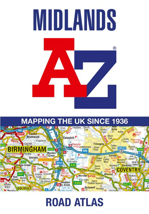 Midlands A-Z Road Atlas: (First edition)