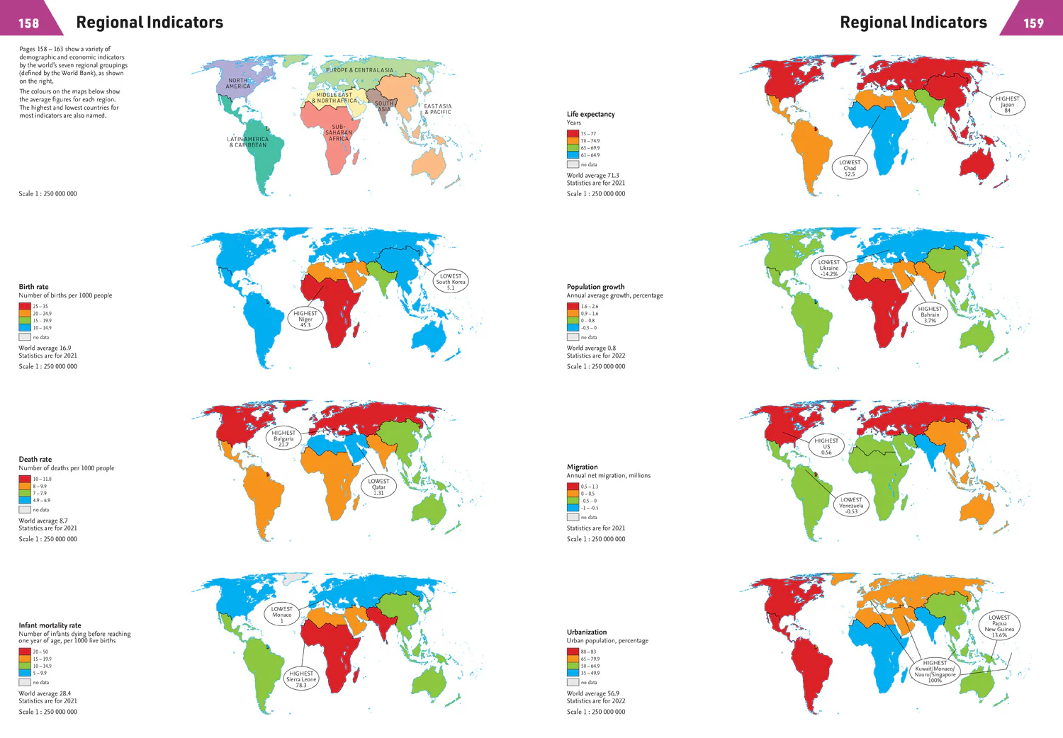 Collins School Atlases - Collins Student Atlas: (Eighth edition) - Image 6