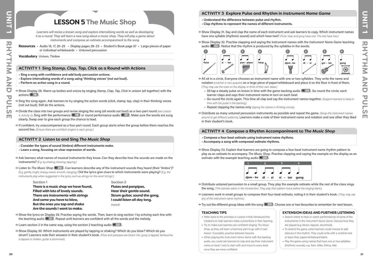 Collins International Primary Music - Cambridge Primary Music Teacher's Guide Stage 3 - Image 3