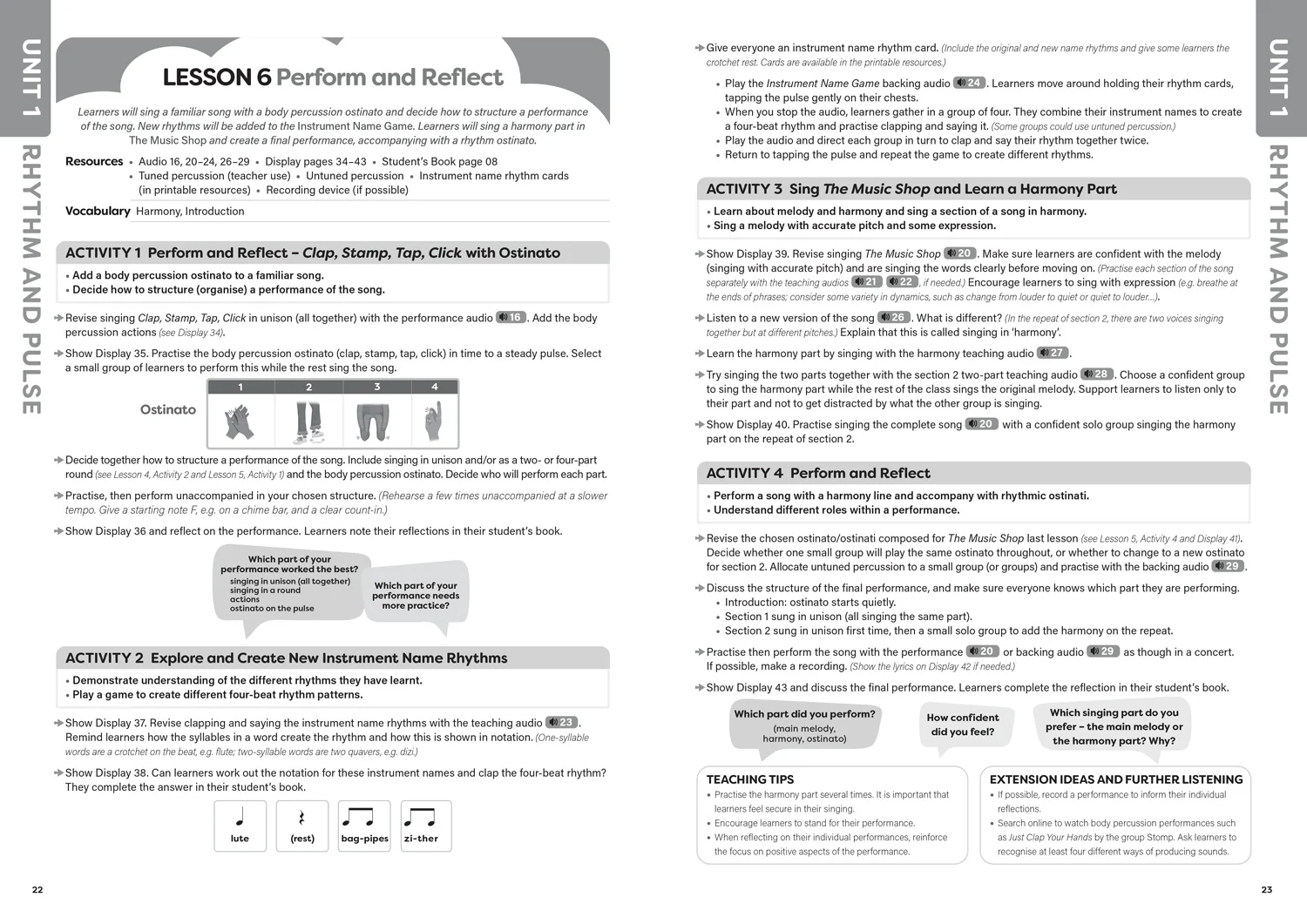 Collins International Primary Music - Cambridge Primary Music Teacher's Guide Stage 3 - Image 4