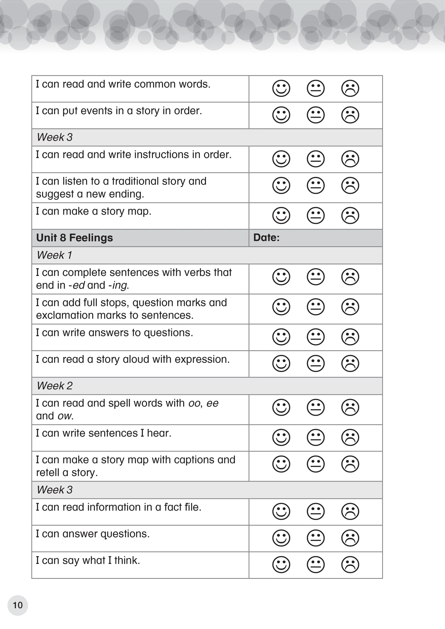 Collins International Primary English - International Primary English Progress Book Student’s Book: Stage 1: (First edition) - Image 2