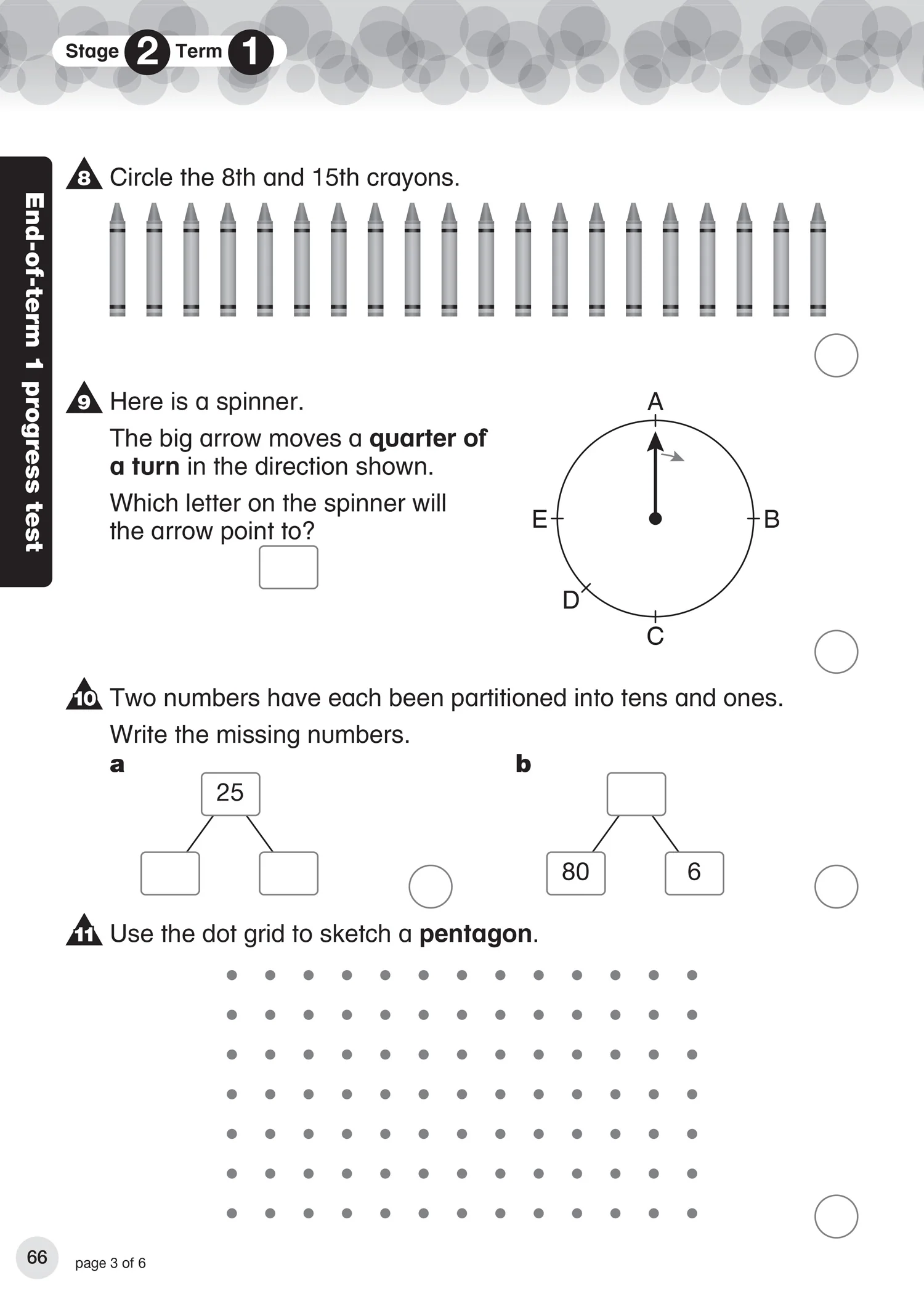 Collins International Primary Maths - International Primary Maths Progress Book Student’s Book: Stage 2: (Second edition) - Image 3