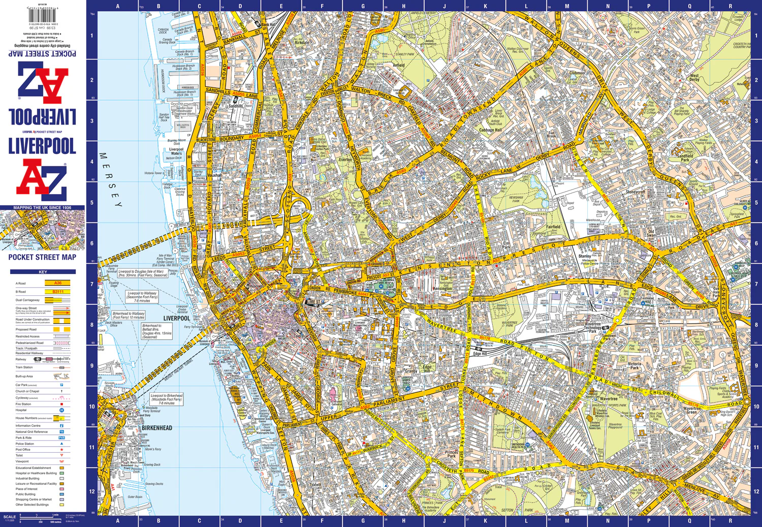 Liverpool A-Z Pocket Street Map: (Second edition) - Image 4