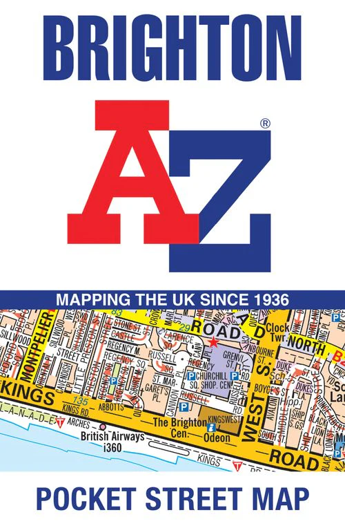 Brighton A-Z Pocket Street Map: Accurate street map for easy navigation (Second edition)