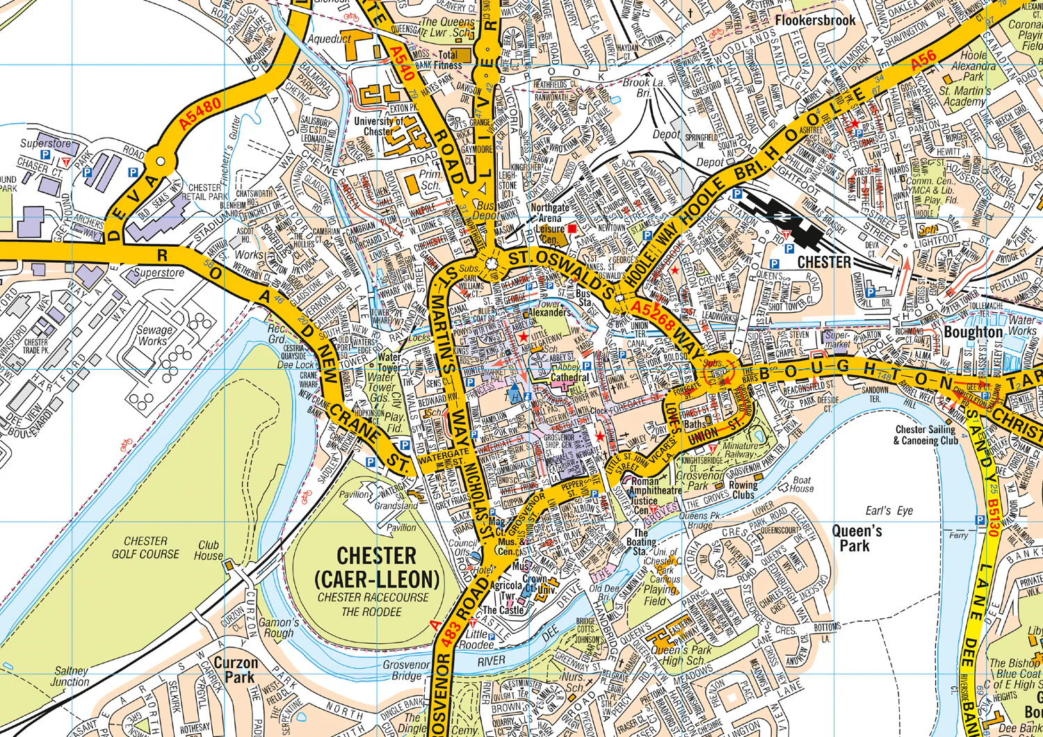 Chester A-Z Pocket Street Map: (First edition) - Image 2