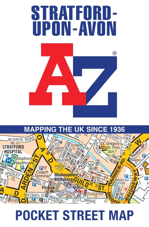 Stratford-Upon-Avon A-Z Pocket Street Map - Image 5