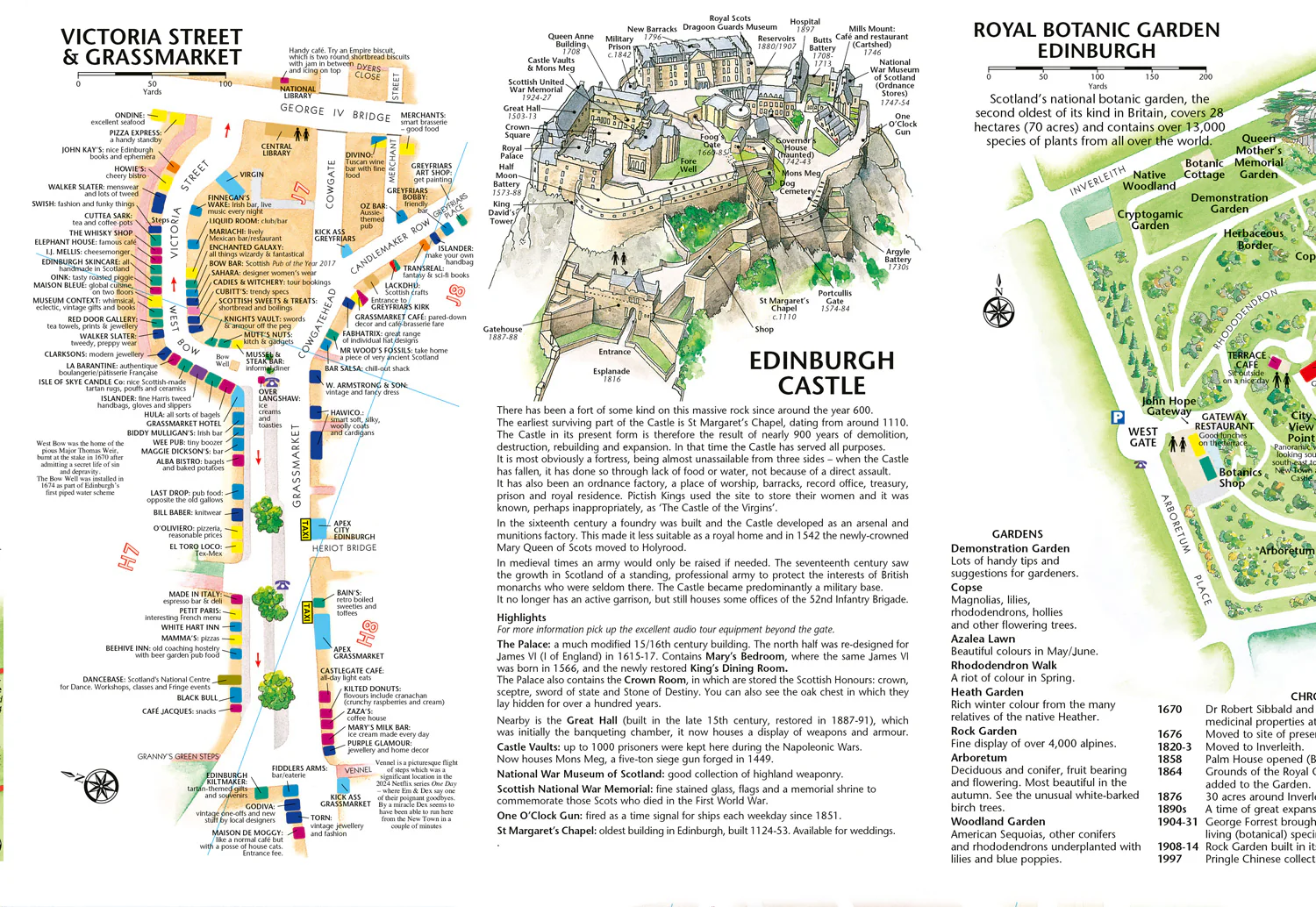 Discovering Edinburgh Illustrated Map: Ideal for exploring - Image 5