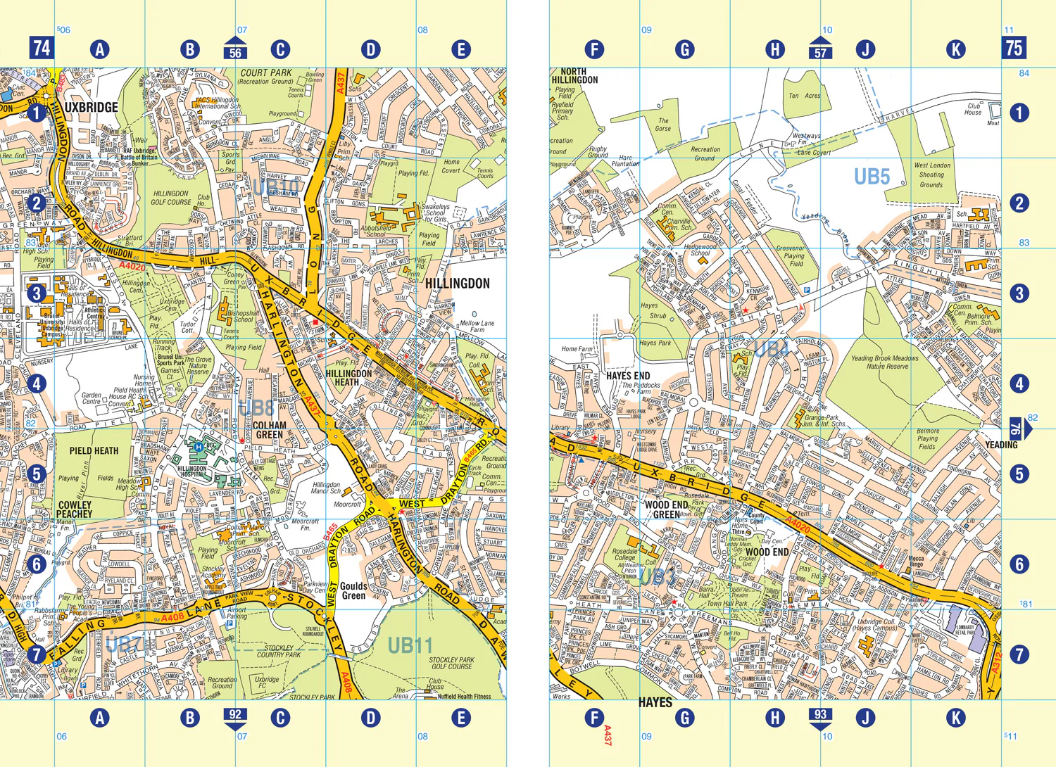 Big London A-Z Street Atlas: Detailed and accurate iconic street map of London - Image 3