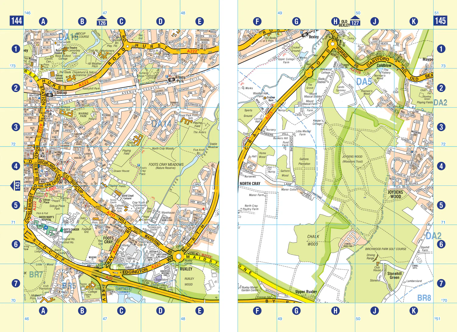 Big London A-Z Street Atlas: Detailed and accurate iconic street map of London - Image 4