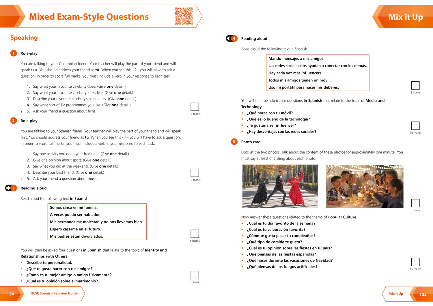 Collins GCSE Grade 9-1 Revision - AQA GCSE 9-1 Spanish Complete Revision and Practice: Ideal for the 2026 and 2027 exams includes online edition, quizzes and video solutions (Second edition) - Image 5