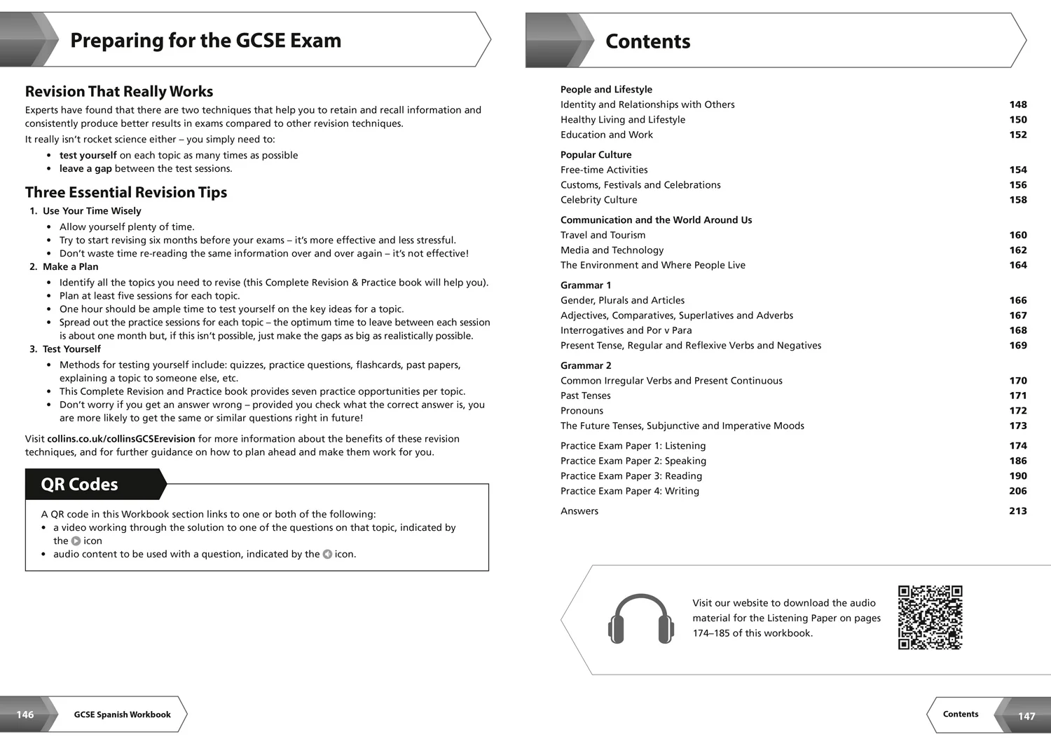 Collins GCSE Grade 9-1 Revision - AQA GCSE 9-1 Spanish Complete Revision and Practice: Ideal for the 2026 and 2027 exams includes online edition, quizzes and video solutions (Second edition) - Image 6