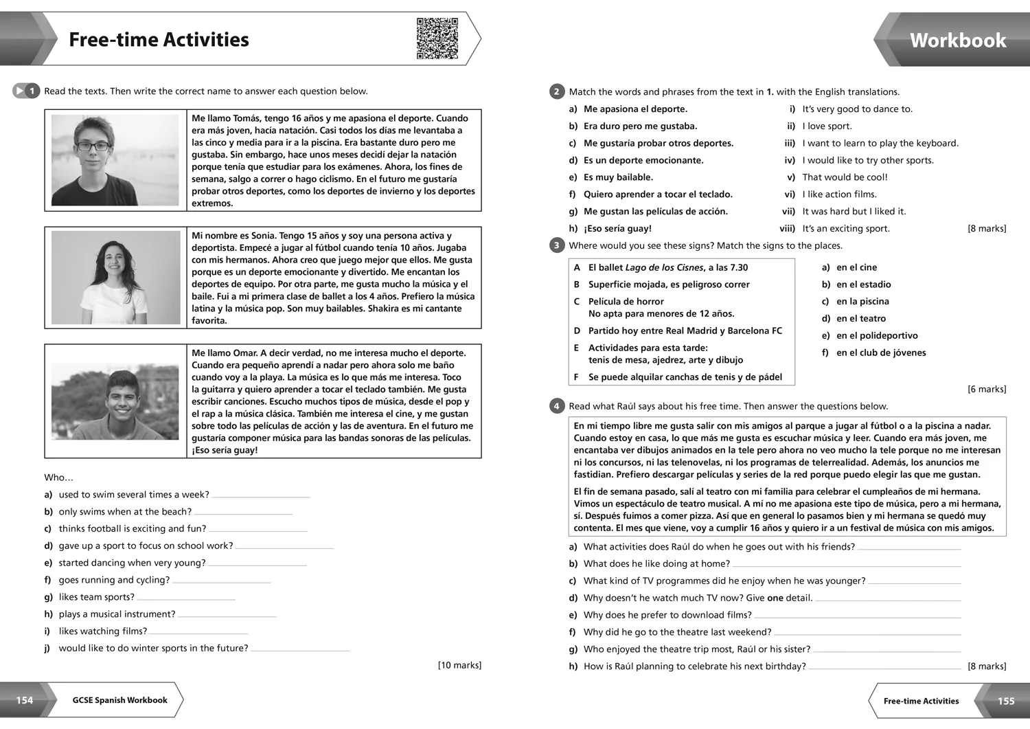 Collins GCSE Grade 9-1 Revision - AQA GCSE 9-1 Spanish Complete Revision and Practice: Ideal for the 2026 and 2027 exams includes online edition, quizzes and video solutions (Second edition) - Image 7