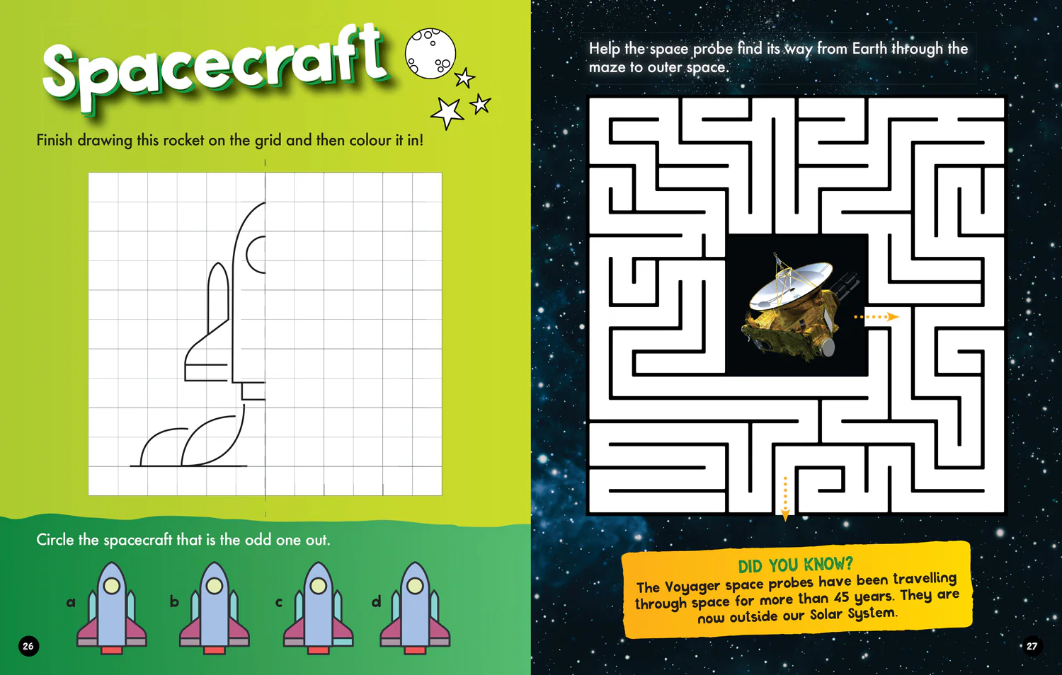 National Geographic Kids - Space Activity and Colouring Book - Image 3