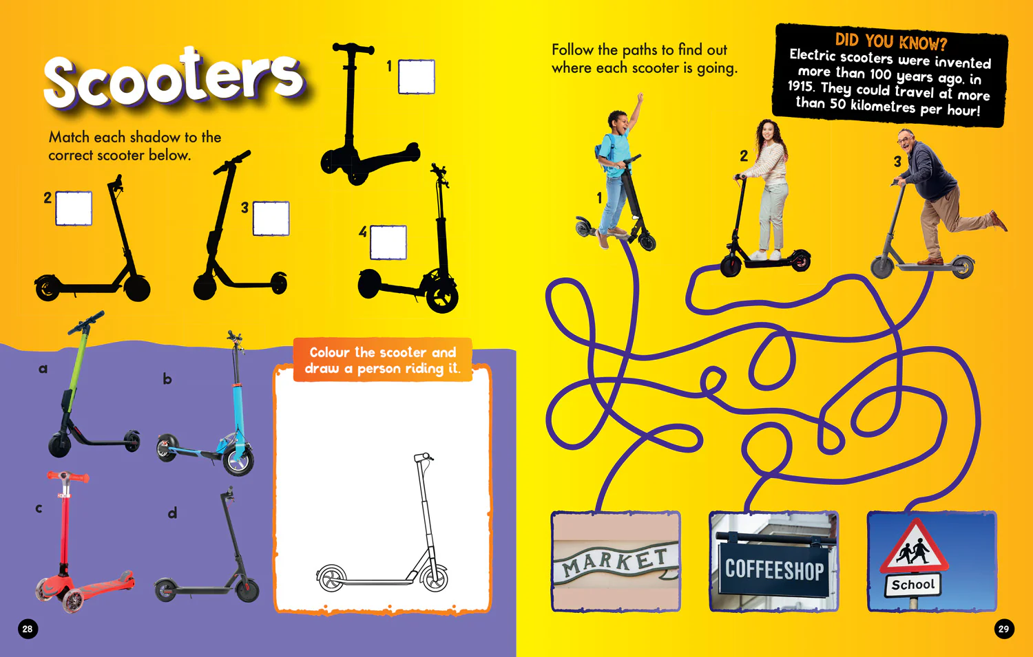 National Geographic Kids - Vehicles Activity and Colouring Book - Image 3