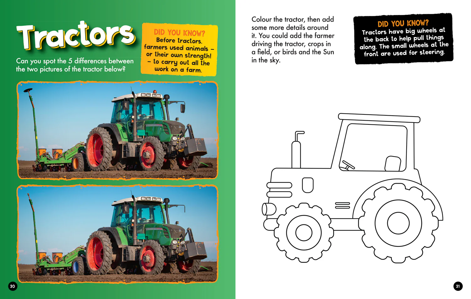 National Geographic Kids - Vehicles Activity and Colouring Book - Image 4