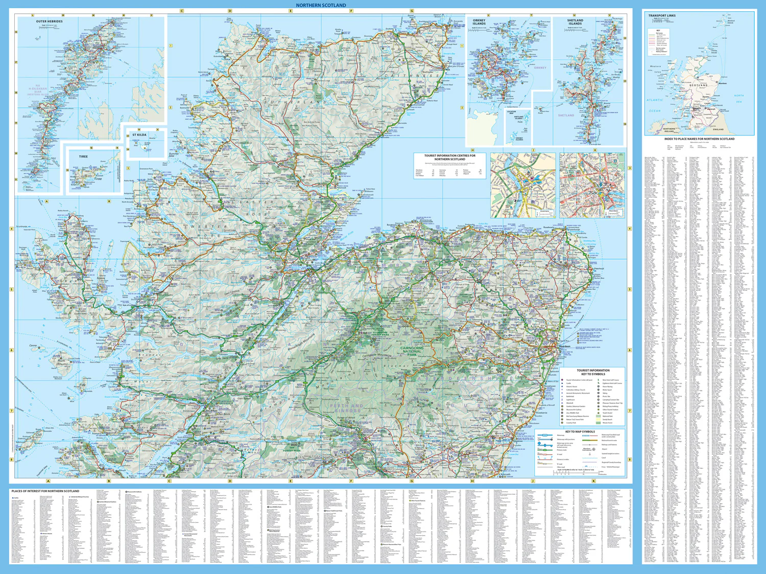 Scotland Touring Map: Ideal for exploring Scotland - Image 2