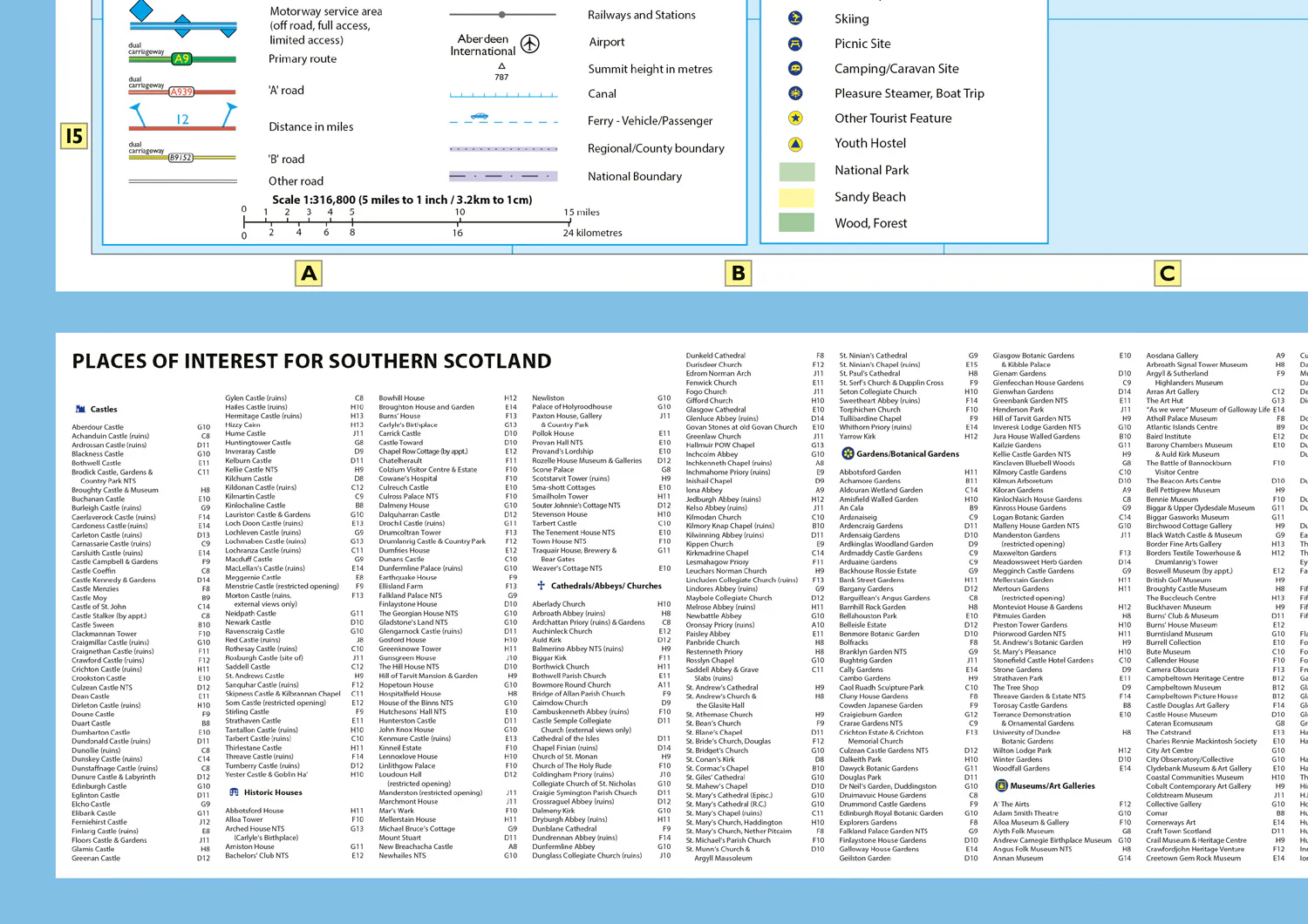 Scotland Touring Map: Ideal for exploring Scotland - Image 7