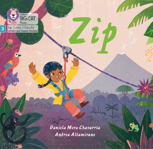 Big Cat Phonics for Little Wandle Letters and Sounds Revised - Zip!: Phase 3 Set 1 Blending practice