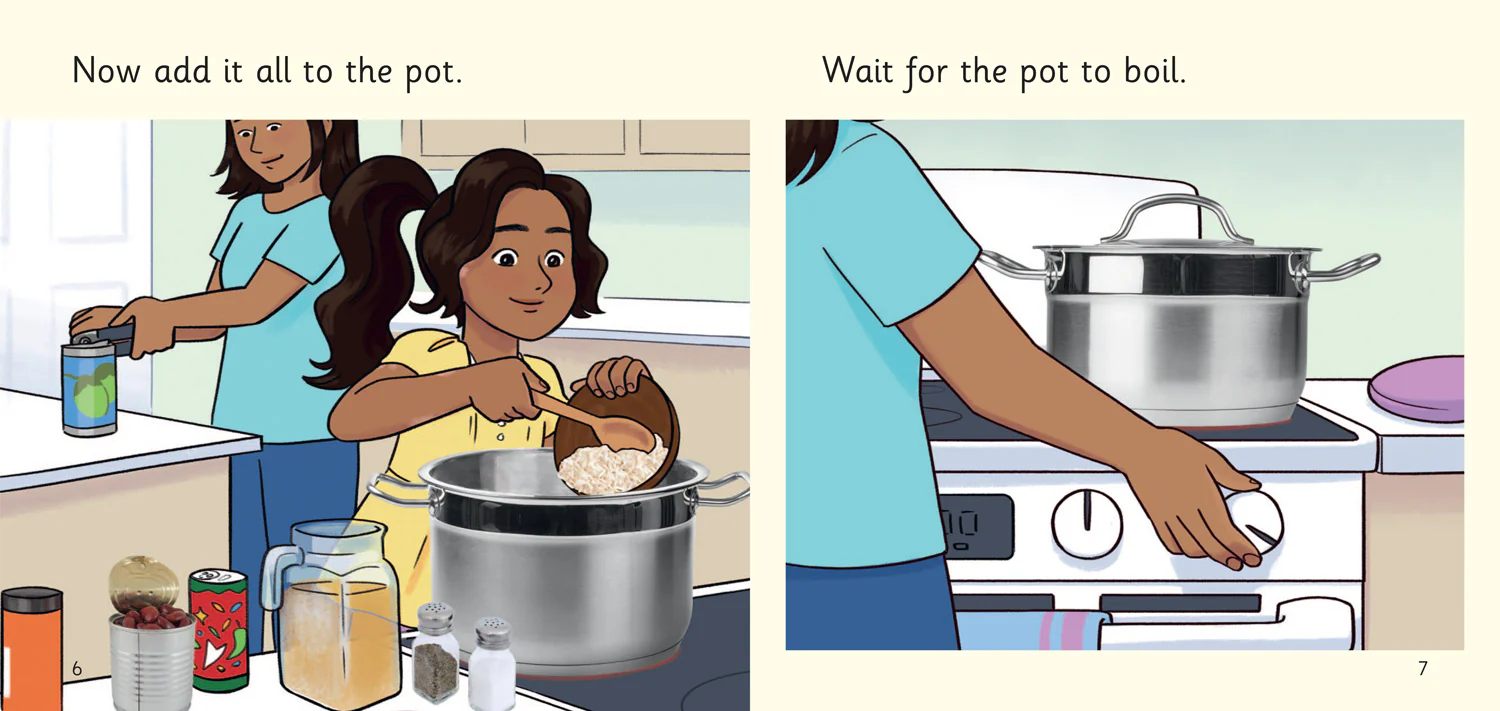 Big Cat Phonics for Little Wandle Letters and Sounds Revised - We Can Cook: Phase 3 Set 2 - Image 3