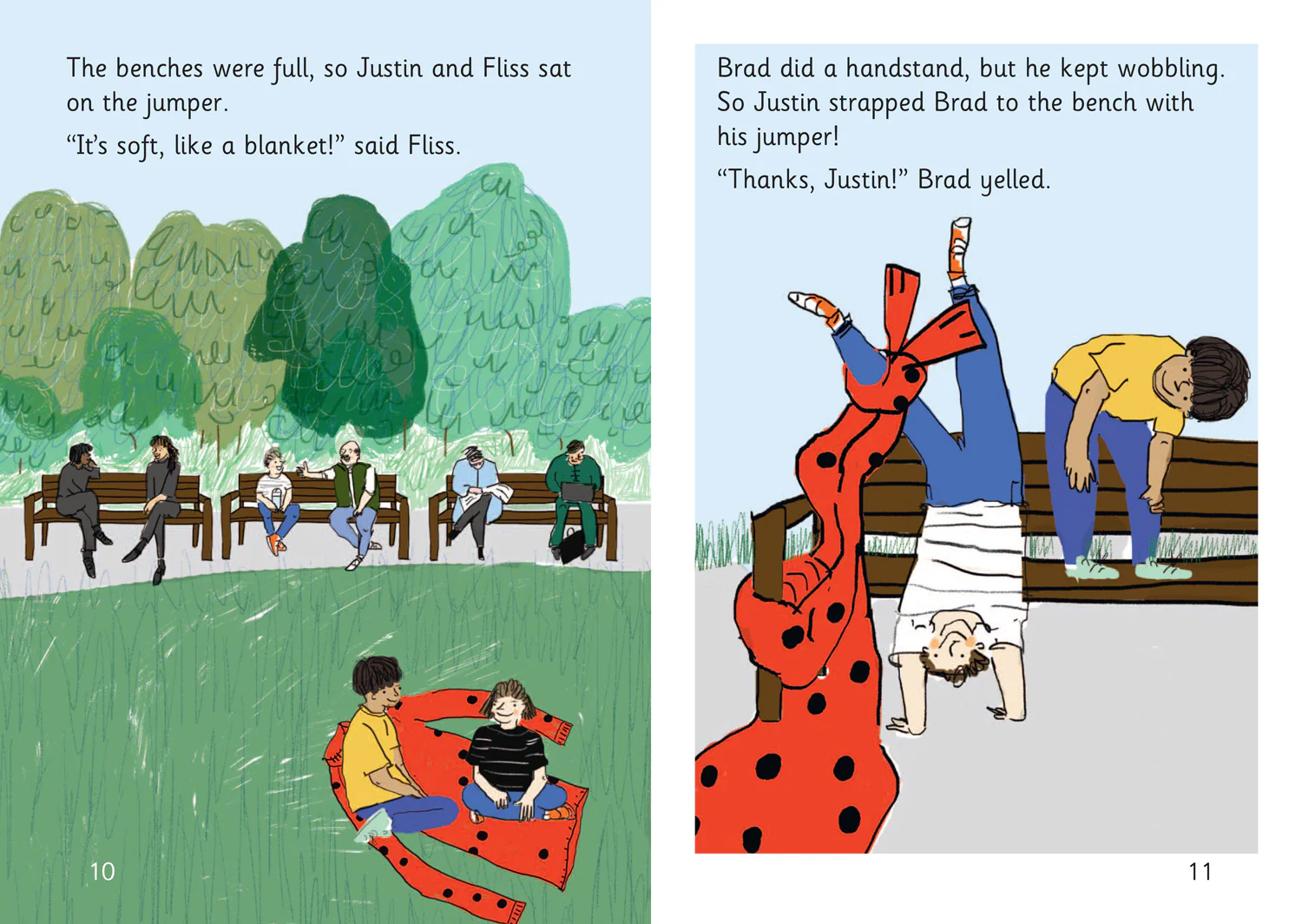 Big Cat Phonics for Little Wandle Letters and Sounds Revised – Age 7+ - Justin's Jumper: Phase 4 Set 1 - Image 2