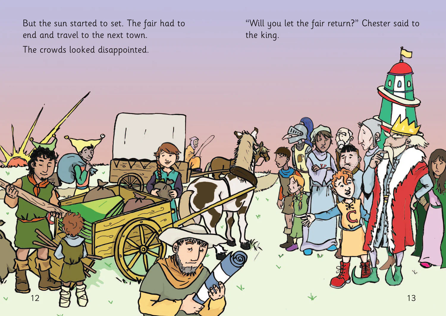 Big Cat Phonics for Little Wandle Letters and Sounds Revised – Age 7+ - Chester and the King: Phase 4 Set 2 - Image 3