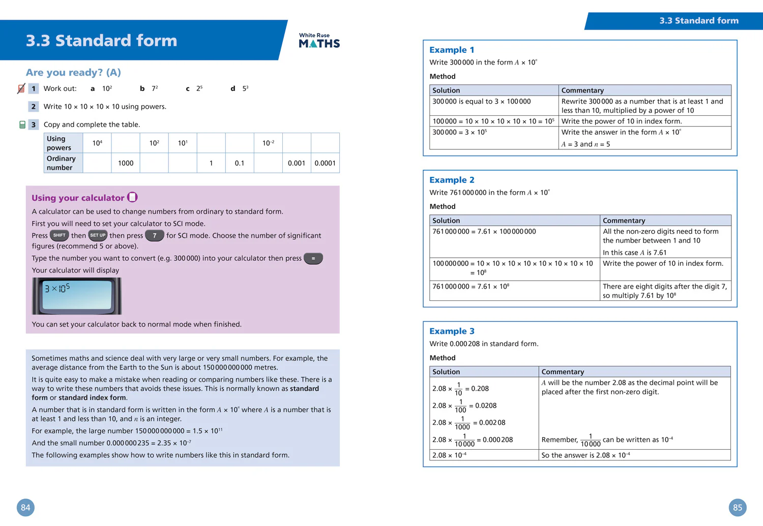 White Rose Maths - AQA GCSE 9-1 Foundation Student Book 1 - Image 4
