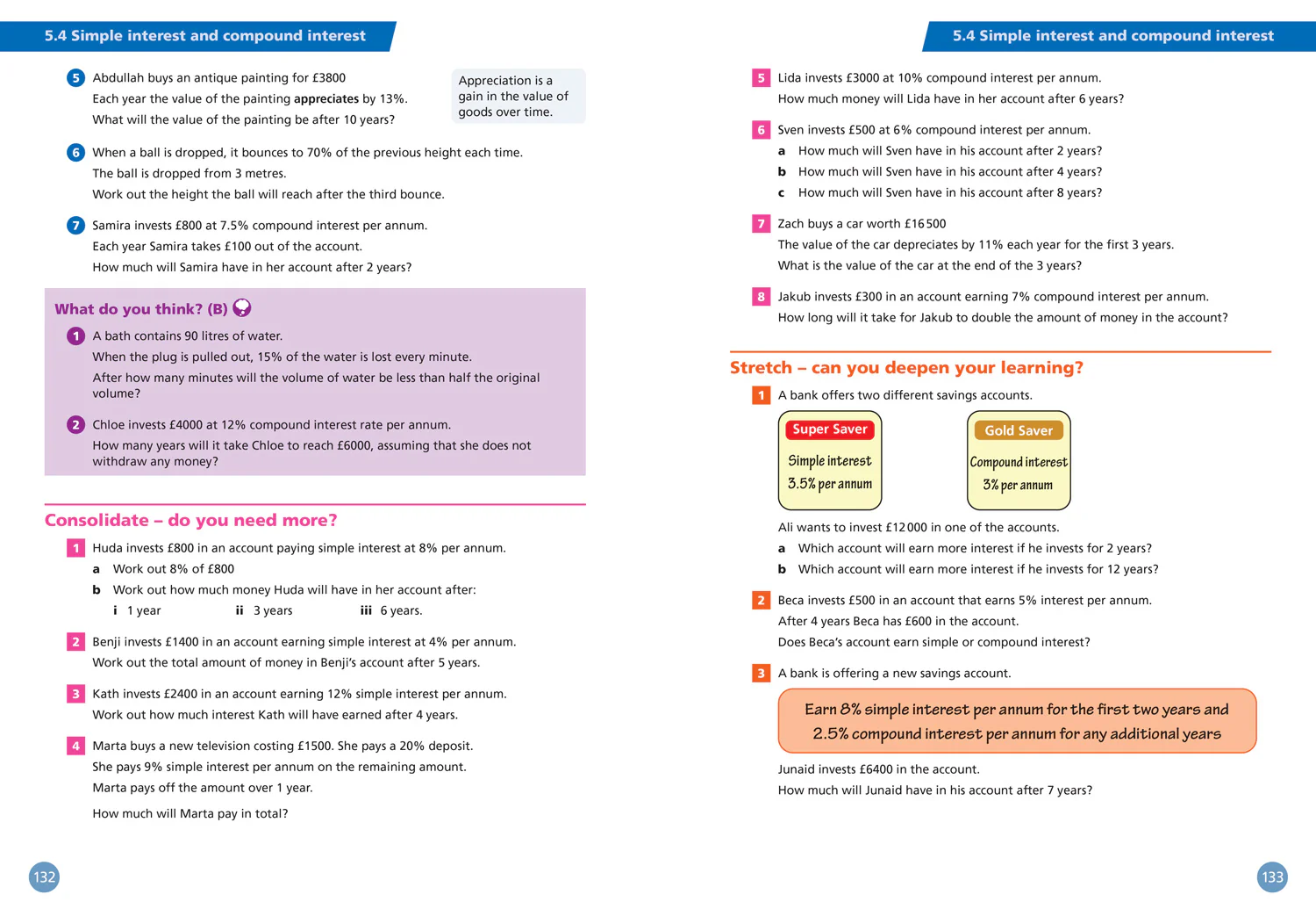 White Rose Maths - AQA GCSE 9-1 Foundation Student Book 1 - Image 5