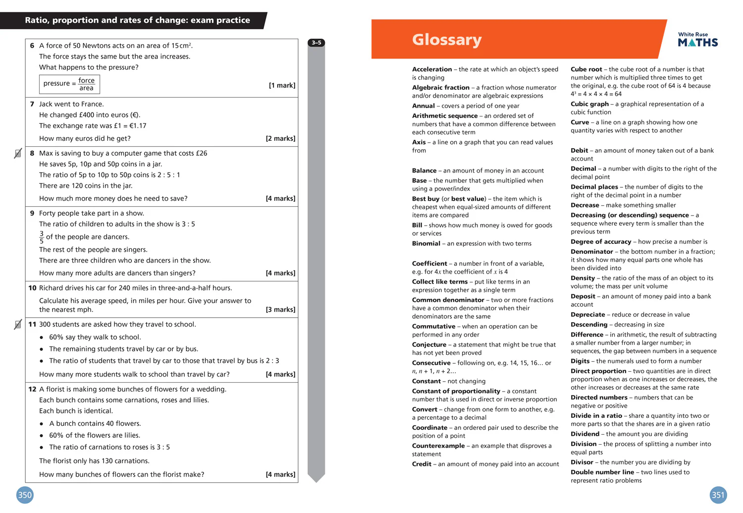 White Rose Maths - AQA GCSE 9-1 Foundation Student Book 1 - Image 7