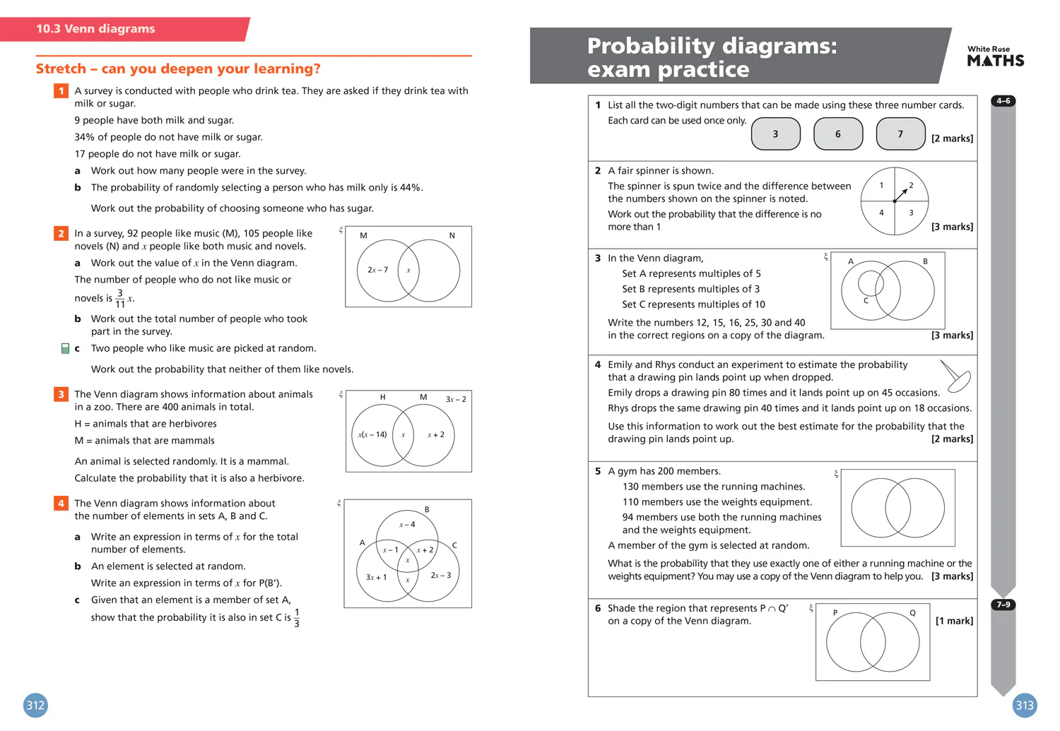 White Rose Maths - AQA GCSE 9-1 Higher Student Book 2 - Image 6