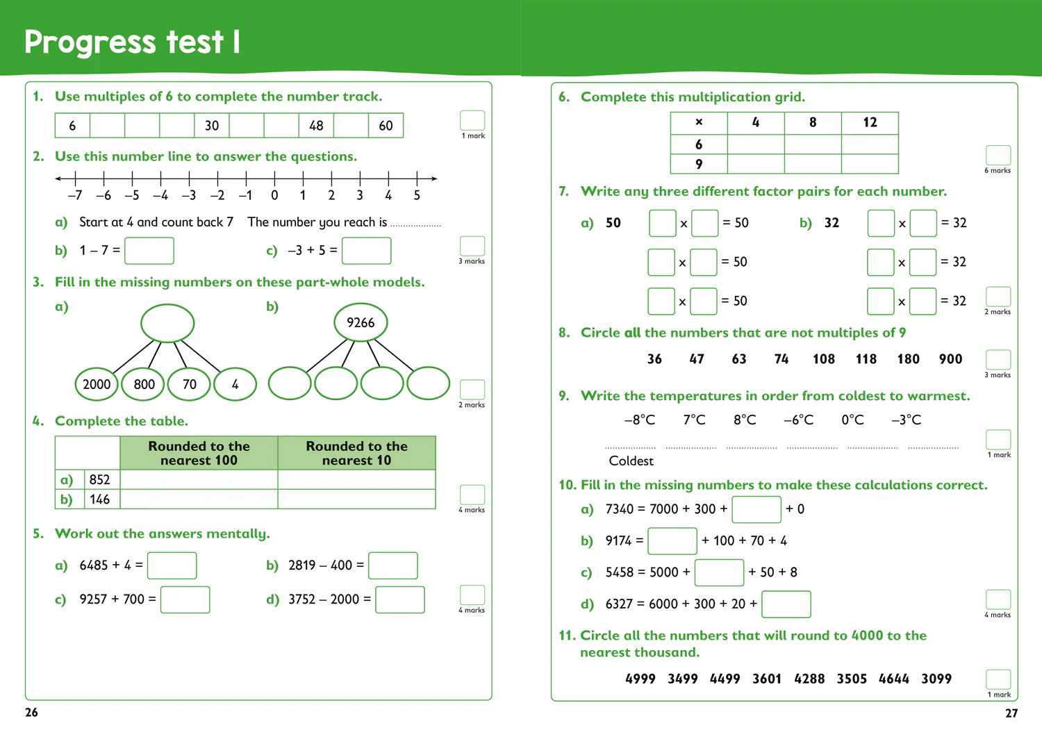 Collins KS2 Practice - Year 4 Mental Maths Targeted Practice Workbook: Ideal for use at home - Image 4