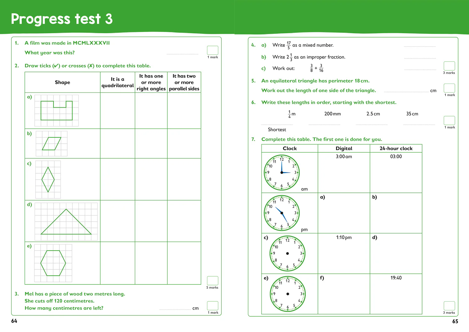 Collins KS2 Practice - Year 5 Mental Maths Targeted Practice Workbook: Ideal for use at home - Image 4