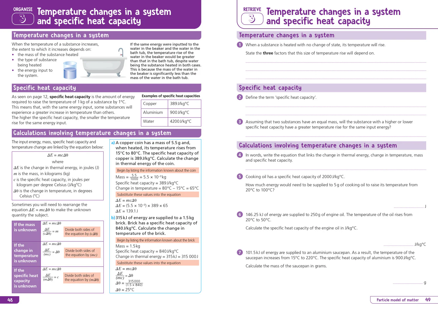 Collins GCSE Grade 9-1 Revision - AQA GCSE 9-1 Physics Organise and Retrieve Your Knowledge: Ideal for the 2026 and 2027 exams - Image 4