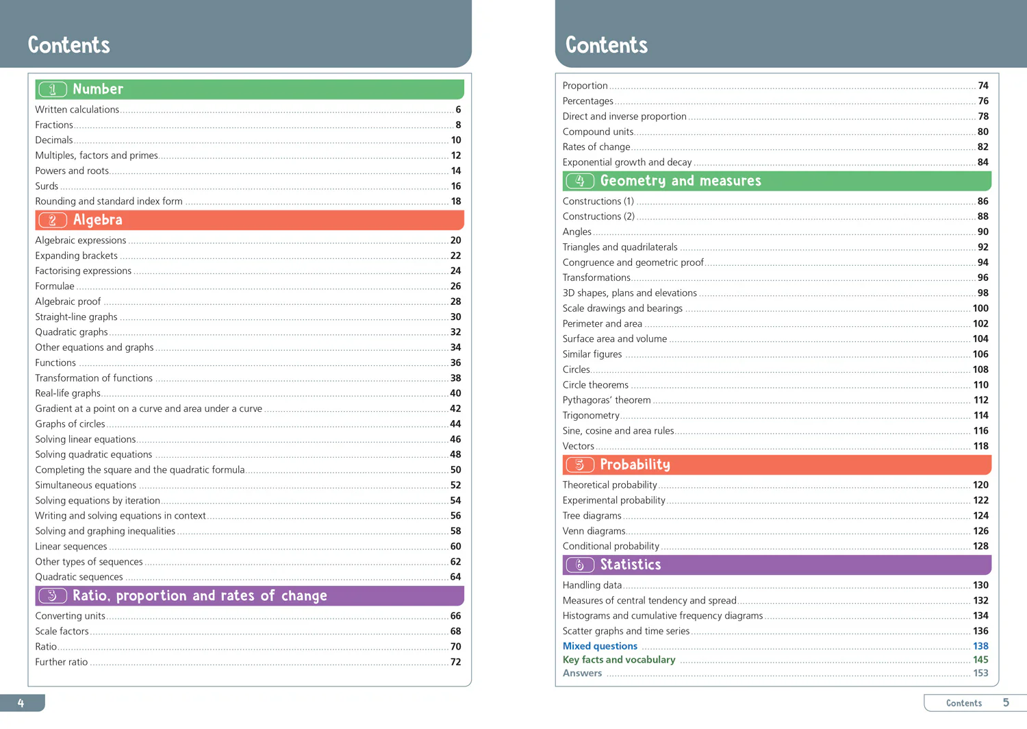Collins GCSE Grade 9-1 Revision - AQA GCSE 9-1 Maths Higher Organise and Retrieve Your Knowledge: Ideal for the 2026 and 2027 exams - Image 2