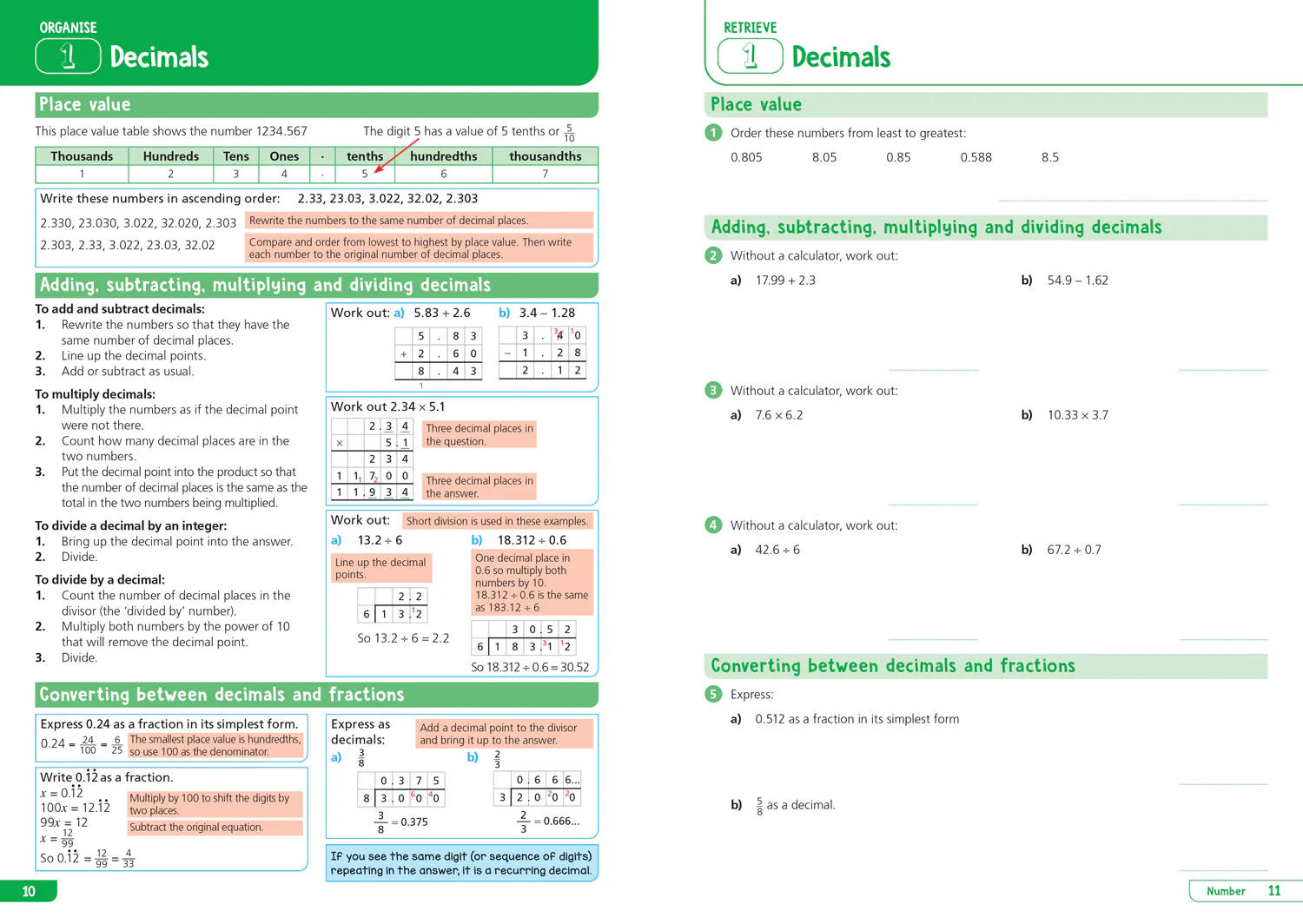 Collins GCSE Grade 9-1 Revision - AQA GCSE 9-1 Maths Higher Organise and Retrieve Your Knowledge: Ideal for the 2026 and 2027 exams - Image 3