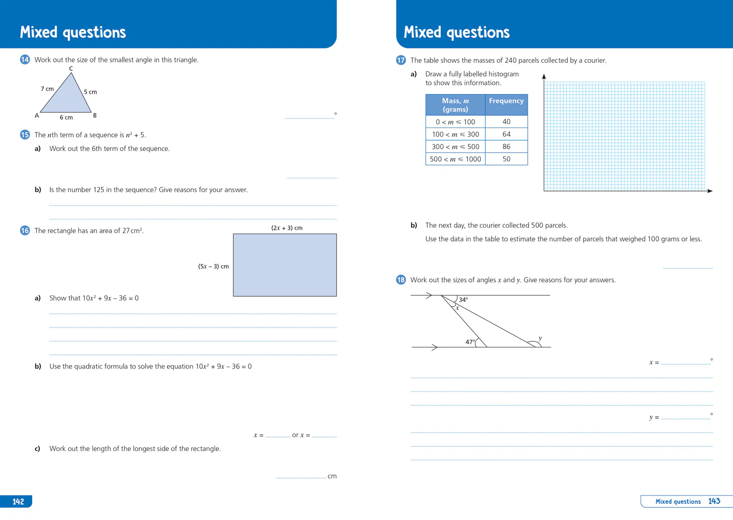 Collins GCSE Grade 9-1 Revision - AQA GCSE 9-1 Maths Higher Organise and Retrieve Your Knowledge: Ideal for the 2026 and 2027 exams - Image 5