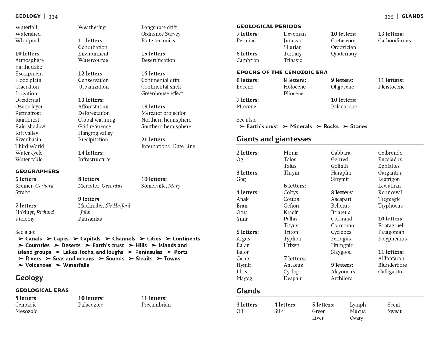Bradford’s Crossword Solver’s Lists: More than 100,000 solutions for cryptic and quick puzzles in 500 subject lists (Seventh edition) - Image 3
