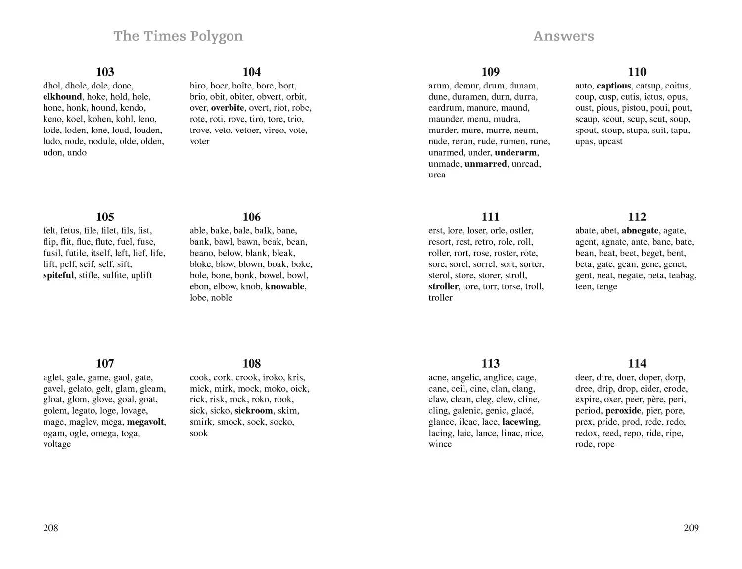 The Times Puzzle Books - The Times Polygon Book 1: 300 word wheel puzzles - Image 5