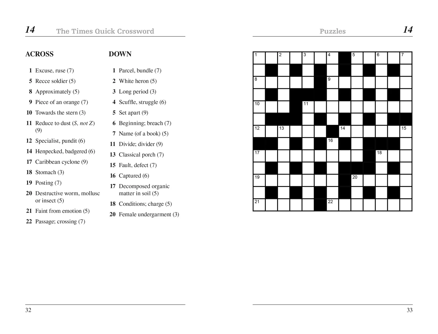 The Times Crosswords - The Times Quick Crossword Book 29: 100 General Knowledge Puzzles - Image 2